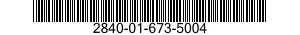 2840-01-673-5004 SHROUD SEGMENT,TURBINE,AIRCRAFT GAS TURBINE ENGINE 2840016735004 016735004