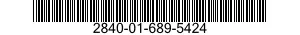 2840-01-689-5424 SHROUD SEGMENT,TURBINE,AIRCRAFT GAS TURBINE ENGINE 2840016895424 016895424