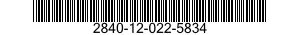 2840-12-022-5834  2840120225834 120225834