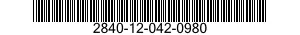 2840-12-042-0980  2840120420980 120420980