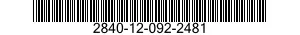 2840-12-092-2481  2840120922481 120922481