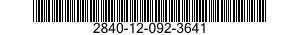 2840-12-092-3641  2840120923641 120923641