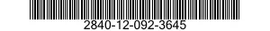2840-12-092-3645  2840120923645 120923645