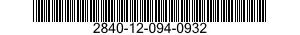 2840-12-094-0932  2840120940932 120940932