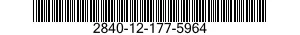 2840-12-177-5964 PLATE,COMPONENT MOUNTING,AIRCRAFT GAS TURBINE ENGINE 2840121775964 121775964