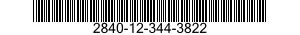 2840-12-344-3822 PLATE,COMPONENT MOUNTING,AIRCRAFT GAS TURBINE ENGINE 2840123443822 123443822
