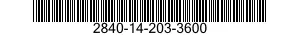 2840-14-203-3600  2840142033600 142033600