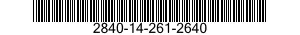2840-14-261-2640  2840142612640 142612640