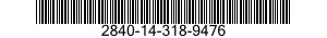 2840-14-318-9476 DIFFUSER,AIRCRAFT GAS TURBINE ENGINE 2840143189476 143189476