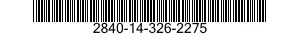 2840-14-326-2275 CASE,TURBINE ROTOR,TURBINE ENGINE 2840143262275 143262275