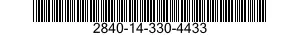 2840-14-330-4433 BLADE,TURBINE ROTOR,AIRCRAFT GAS TURBINE ENGINE 2840143304433 143304433