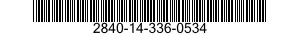 2840-14-336-0534 CASE,TURBINE,AIRCRAFT GAS TURBINE ENGINE 2840143360534 143360534