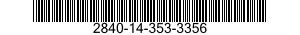 2840-14-353-3356 TUBE ETANCHEITE 2840143533356 143533356