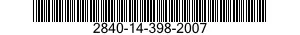 2840-14-398-2007 DIFFUSER,AIRCRAFT GAS TURBINE ENGINE 2840143982007 143982007