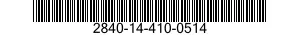 2840-14-410-0514 AILETTE, ROTOR DE C 2840144100514 144100514