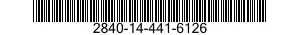 2840-14-441-6126 SHAFT,TURBINE,AIRCRAFT GAS TURBINE ENGINE 2840144416126 144416126