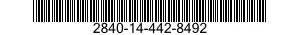 2840-14-442-8492 SHAFT,TURBINE,AIRCRAFT GAS TURBINE ENGINE 2840144428492 144428492