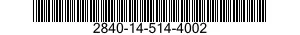 2840-14-514-4002 VANE,COMPRESSOR,AIRCRAFT GAS TURBINE ENGINE 2840145144002 145144002
