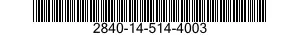 2840-14-514-4003 VANE,COMPRESSOR,AIRCRAFT GAS TURBINE ENGINE 2840145144003 145144003