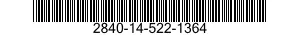 2840-14-522-1364 PLATE,COMPONENT MOUNTING,AIRCRAFT GAS TURBINE ENGINE 2840145221364 145221364