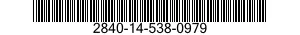 2840-14-538-0979 VANE SEGMENT,COMPRESSOR,AIRCRAFT GAS TURBINE ENGINE 2840145380979 145380979