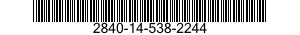 2840-14-538-2244 VANE SEGMENT,COMPRESSOR,AIRCRAFT GAS TURBINE ENGINE 2840145382244 145382244