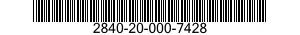2840-20-000-7428 HOUSING,REDUCTION GEAR,TURBINE ENGINE 2840200007428 200007428