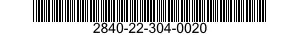 2840-22-304-0020  2840223040020 223040020