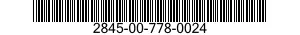 2845-00-778-0024  2845007780024 007780024