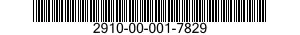 2910-00-001-7829 FILTER ELEMENT,FLUID 2910000017829 000017829