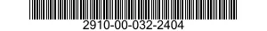 2910-00-032-2404 GASKET 2910000322404 000322404