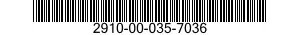 2910-00-035-7036  2910000357036 000357036