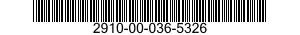 2910-00-036-5326  2910000365326 000365326