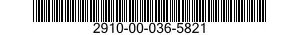 2910-00-036-5821  2910000365821 000365821