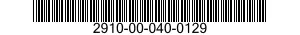 2910-00-040-0129  2910000400129 000400129