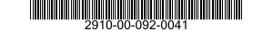 2910-00-092-0041  2910000920041 000920041