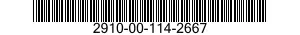 2910-00-114-2667  2910001142667 001142667