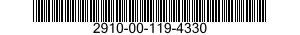 2910-00-119-4330  2910001194330 001194330