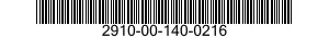 2910-00-140-0216  2910001400216 001400216