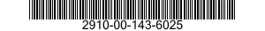 2910-00-143-6025  2910001436025 001436025