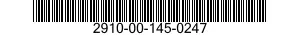 2910-00-145-0247 BRACKET,CHOKEVALVE 2910001450247 001450247