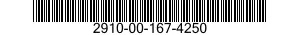 2910-00-167-4250 CARBURETOR,FLOAT 2910001674250 001674250