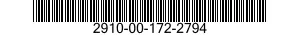 2910-00-172-2794  2910001722794 001722794