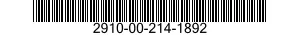 2910-00-214-1892  2910002141892 002141892