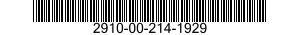2910-00-214-1929  2910002141929 002141929