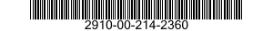 2910-00-214-2360  2910002142360 002142360