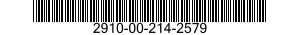 2910-00-214-2579  2910002142579 002142579