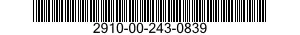 2910-00-243-0839  2910002430839 002430839
