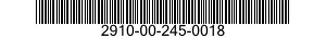 2910-00-245-0018  2910002450018 002450018
