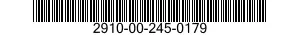 2910-00-245-0179 FILTER ELEMENT,FLUID 2910002450179 002450179